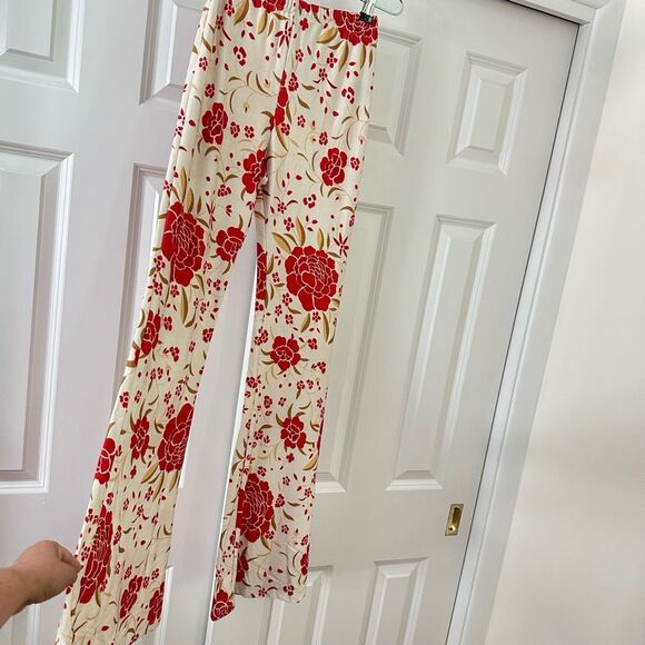 Free People by Novella Royale Janis Floral Bell Bottoms - Picture 4 of 8